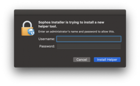 sophos mac install